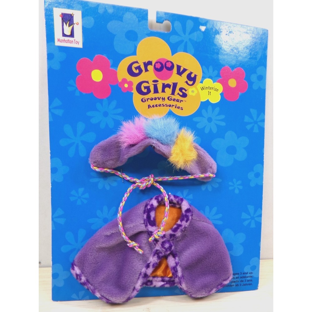Manhattan Toy 2001 Groovy Girls Groovy Gear Winterize It # 101410 Hat & Shaw NEW